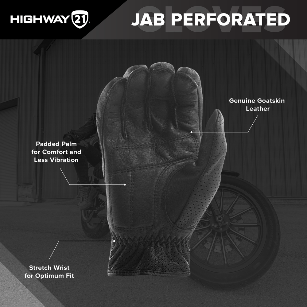 HIGHWAY 21 Jab Full Perforated Gloves