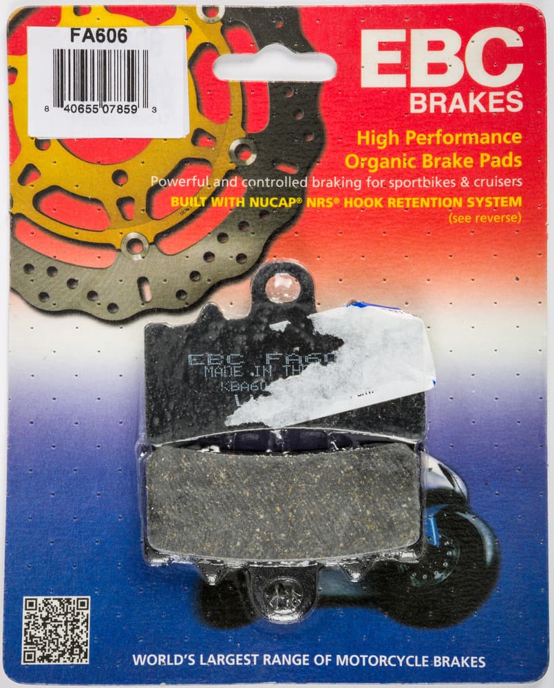 EBC Organic Base "FA" Brake Pads - FA606