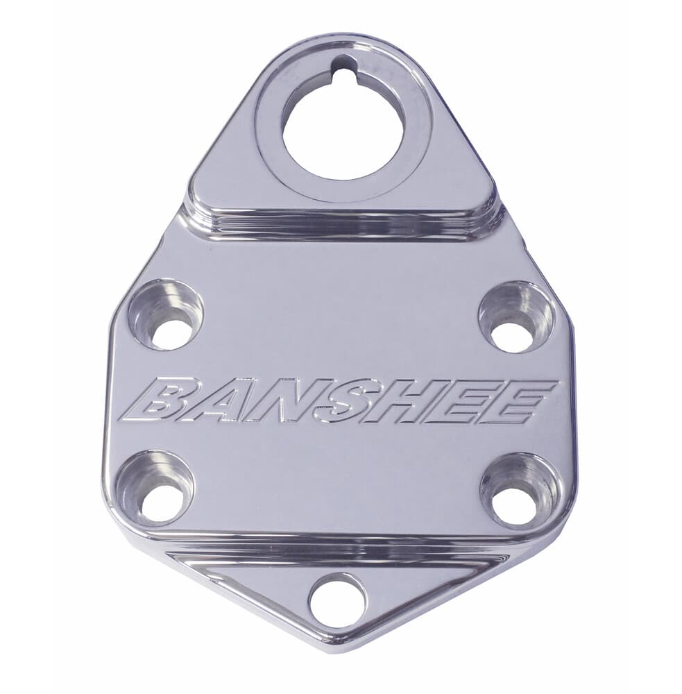 Handlebar Clamp W/Key (Polished Logo)