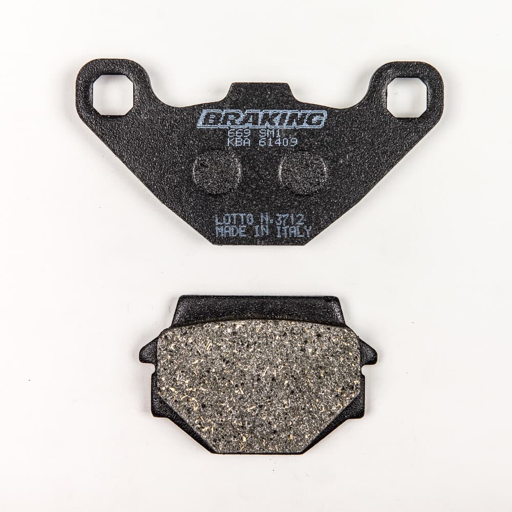 BRAKING Semi-Metallic Brake Pad - 669SM1
