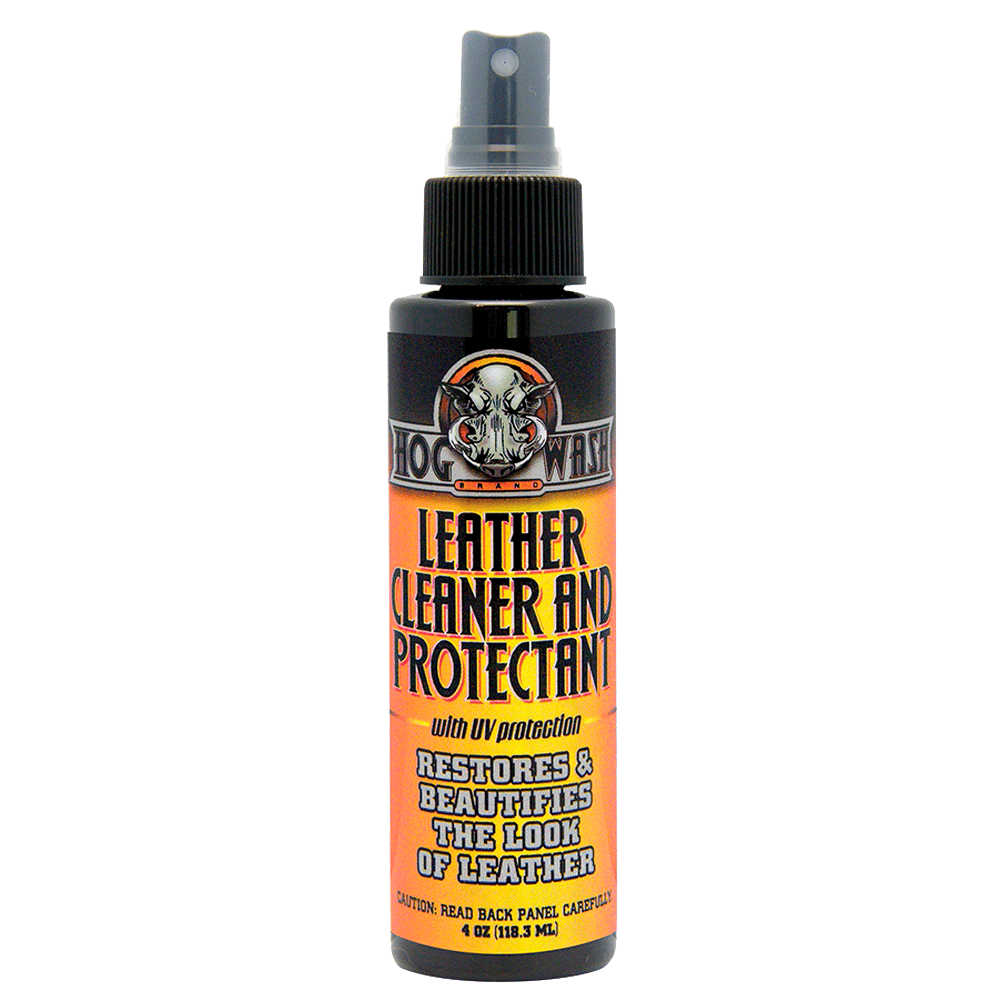 HOG WASH Leather Cleaner & Protectant material care product - HW0547