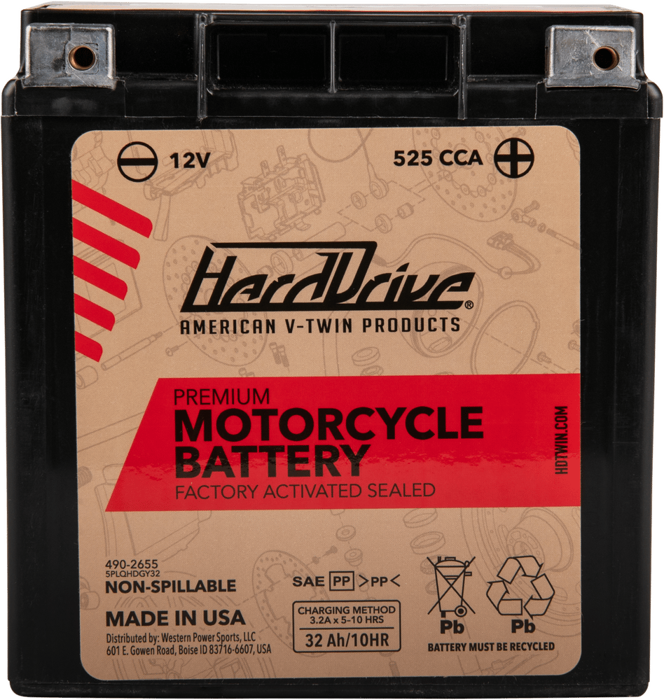 HARDDRIVE - HRDM732GHL - Premium Factory Activated Battery