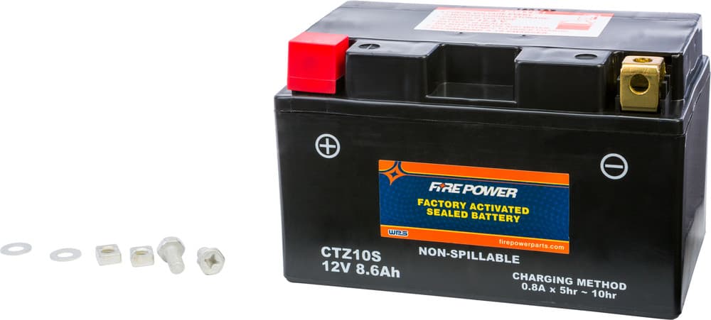 FIRE POWER - CTZ10S - Factory Activated Sealed Battery
