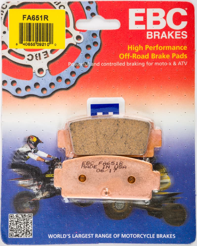 EBC Sintered R Series Brake Pad - FA651R