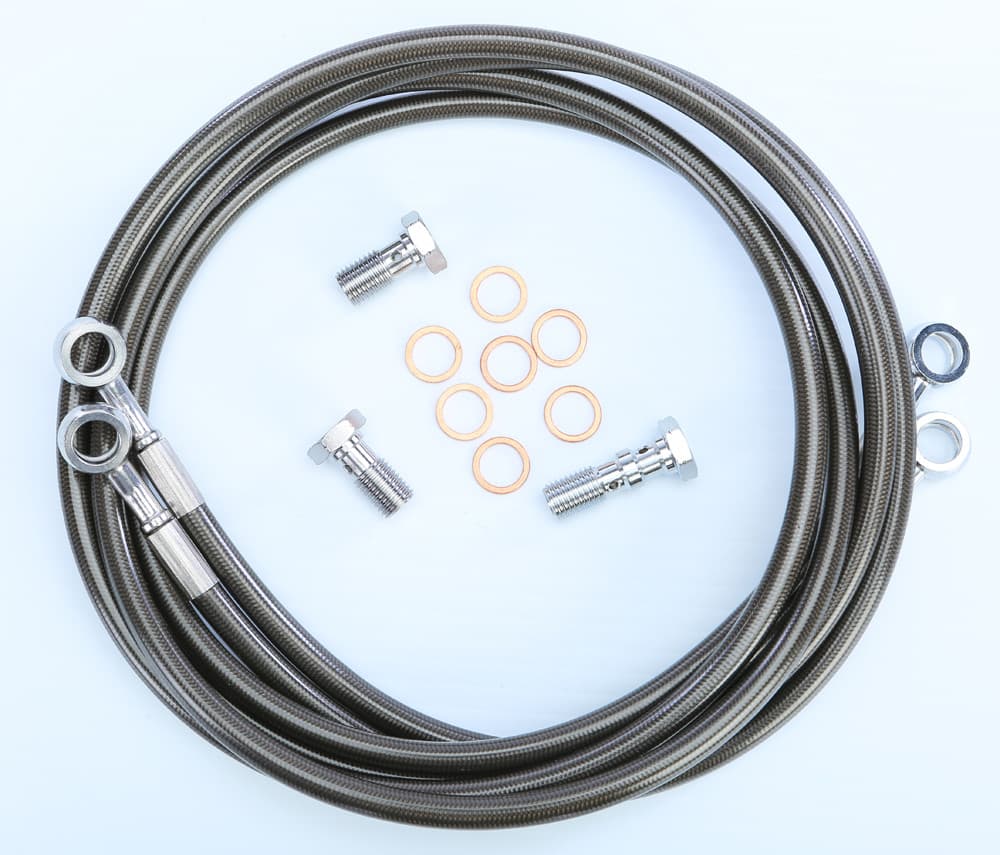STREAMLINE - YFZ450-2F-2SMOKE - Front Brake Line Kit