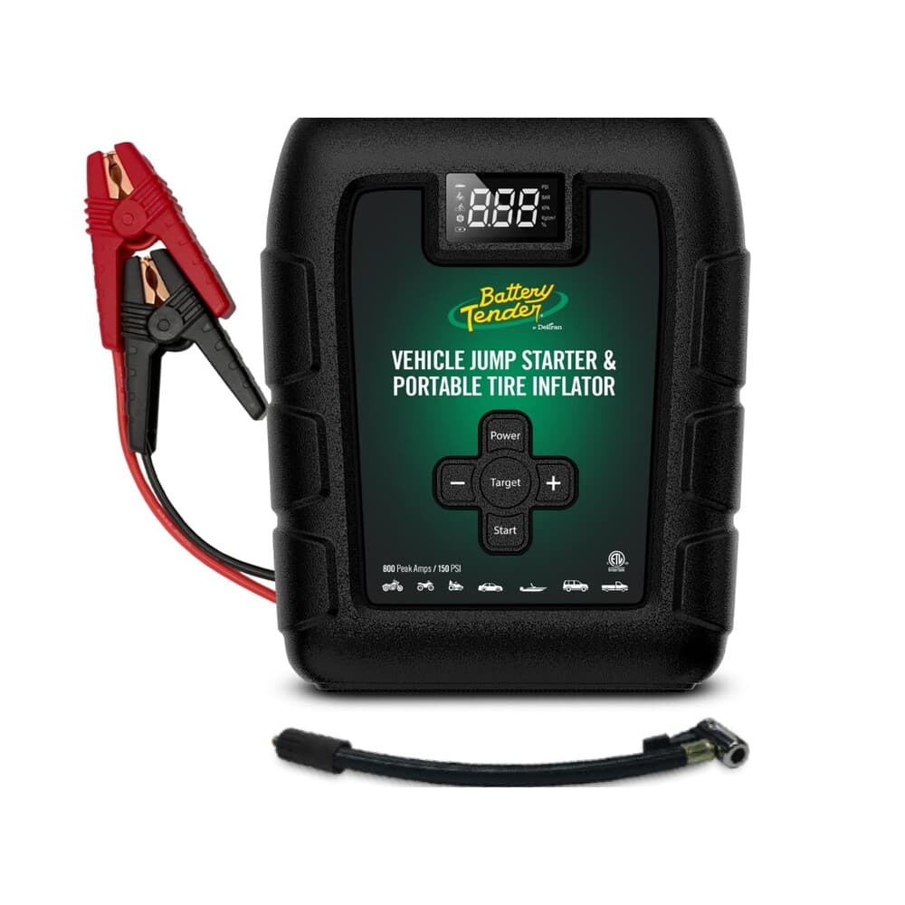 BATTERY TENDER - 030-3010-WH - 800A 12V Lithium Jump Starter & Tire Inflator