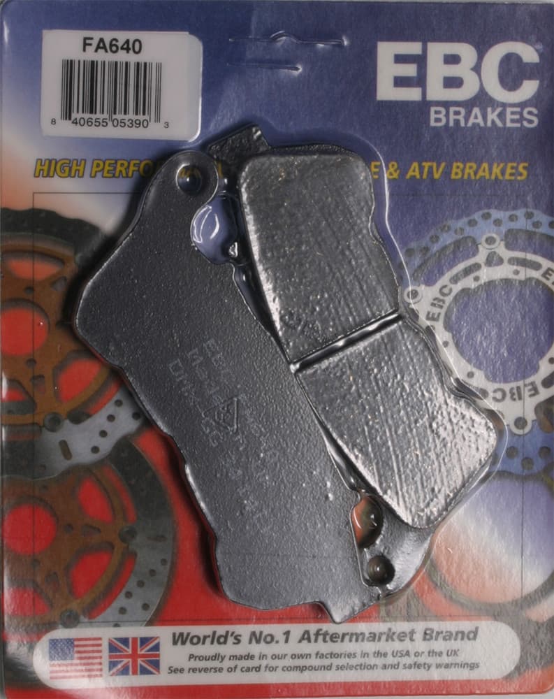 EBC Organic Harley/Buell Brake Pads - FA640
