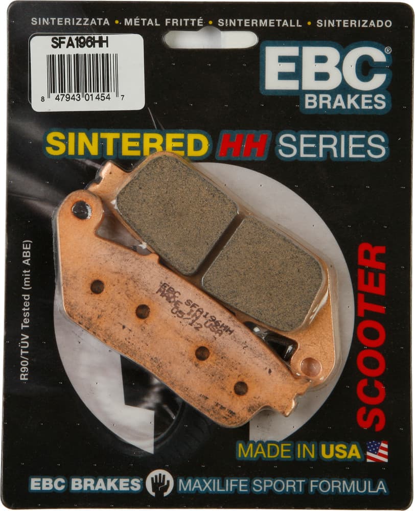 EBC Sintered HH Brake Pads brake pad - SFA196HH