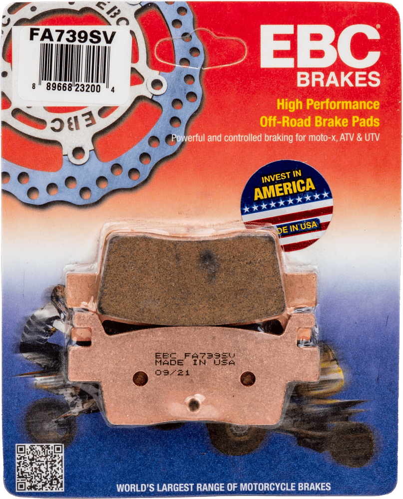 EBC Severe Duty SV Series Brake Pad - FA739SV