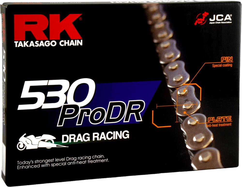 530 Pro Drag Racing Chain 100' Roll
