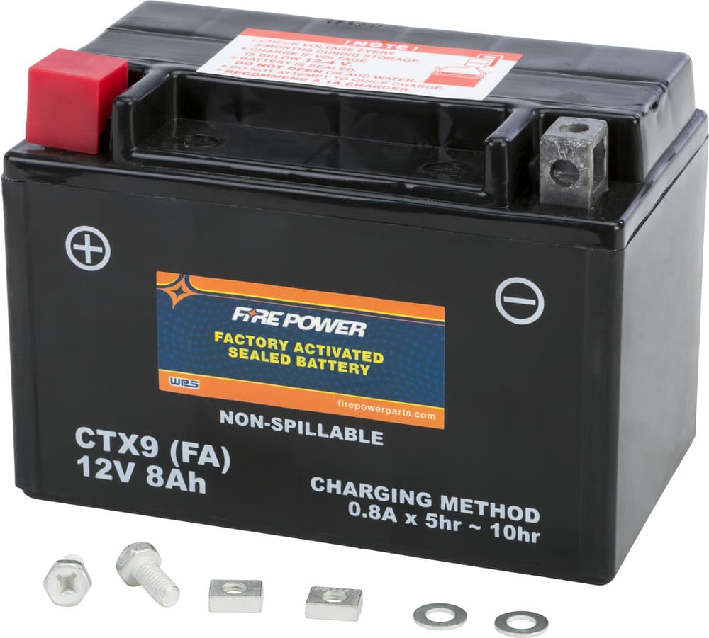 FIRE POWER - CTX9-BS(FA) - Factory Activated Sealed Battery