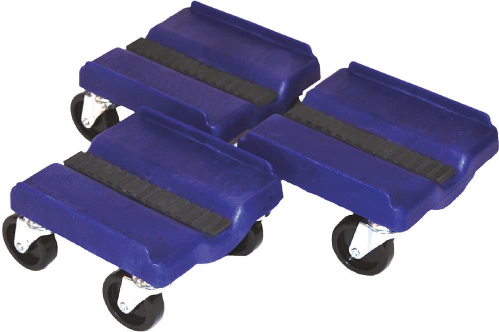 SUPERCADDY - SS BLU - Four Wheel Dolly Set