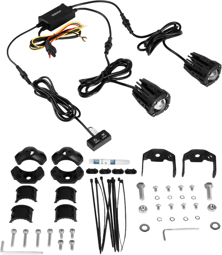 XK GLOW Dual LED Driving Lights Auxiliary Light Bar