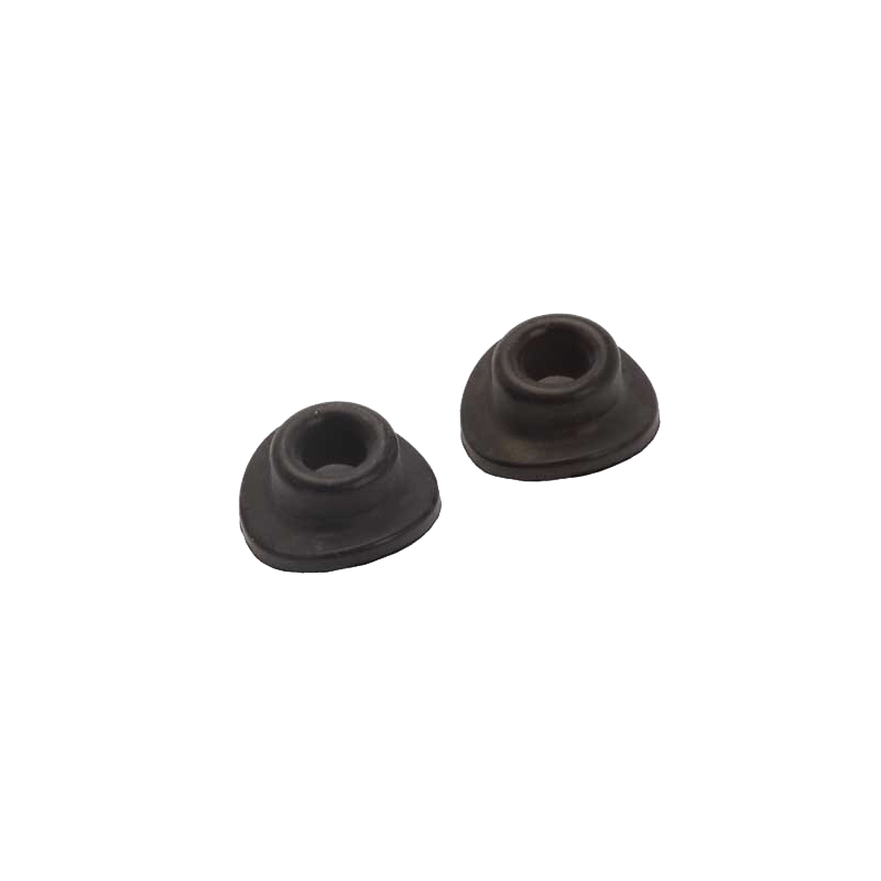 Valve Rubber Seals 2PCS Black