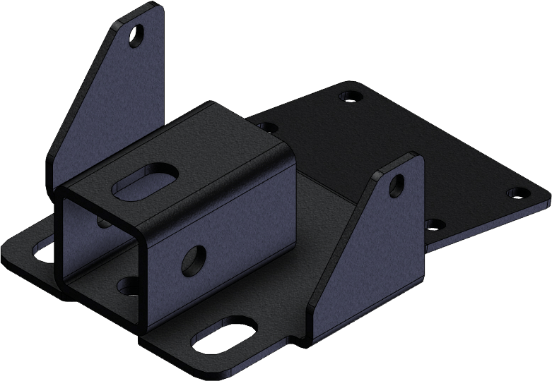 Rear 2" Receiver Kaw