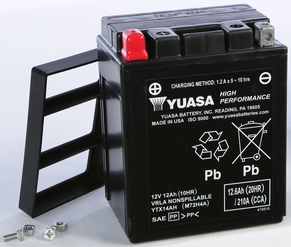YUASA - YUAM72H4A - Sealed Factory Activated