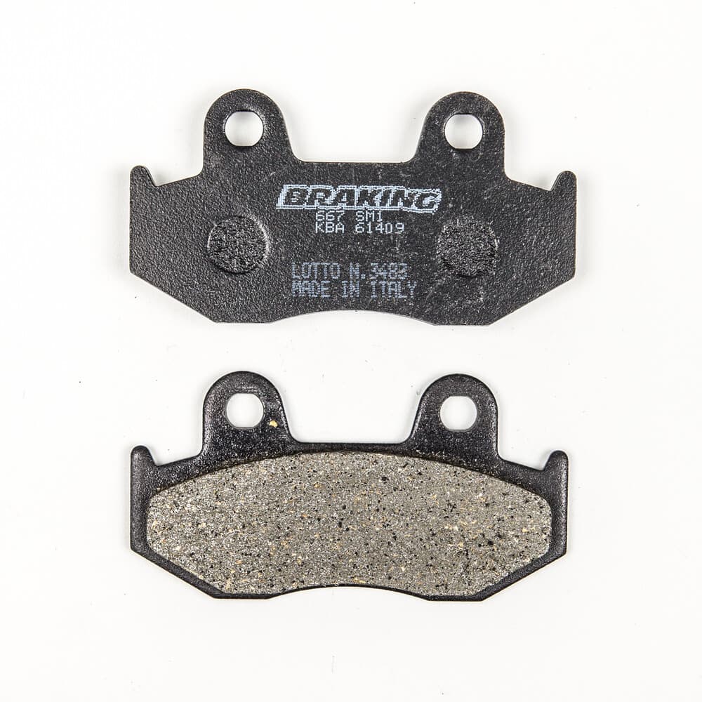 BRAKING Semi-Metallic Brake Pad - 667SM1
