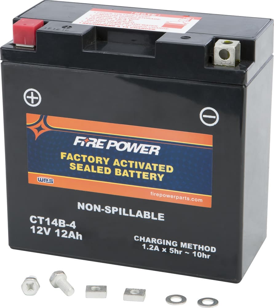FIRE POWER - CT14B-4 - Factory Activated Sealed Battery
