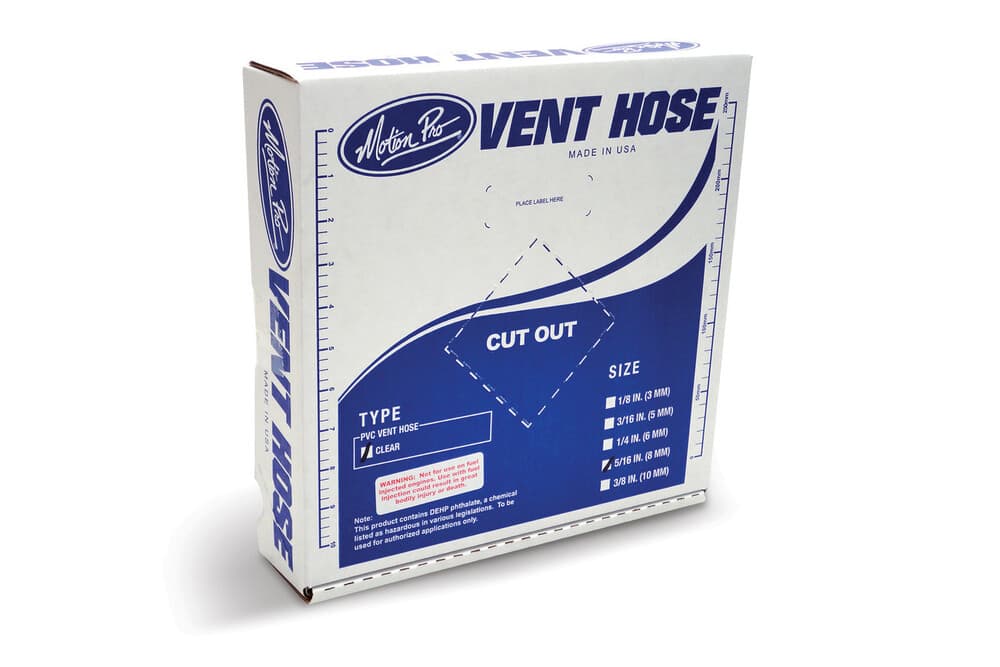 MOTION PRO - 12-0003 - Clear Standard Vinyl Fuel Vent Line