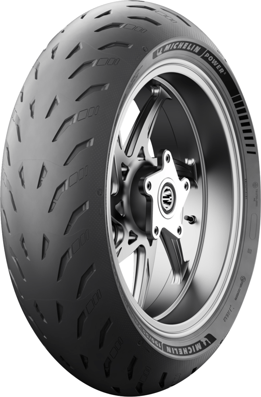 MICHELIN - 89914 - Tire - Power 5 - Rear - 180/55ZR17 - (73w)