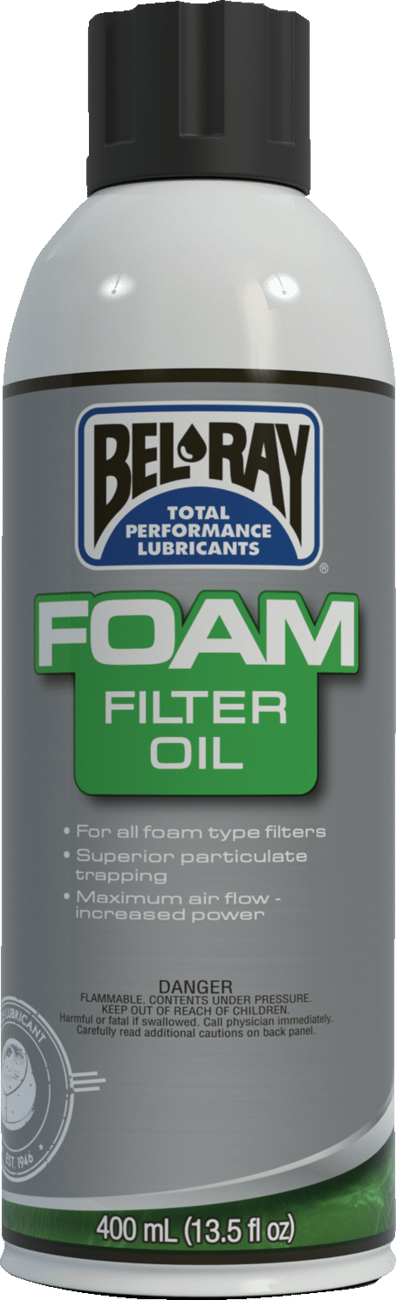 Foam Filter Oil Spray W/P 400ML (12/CASE Sold Ea)