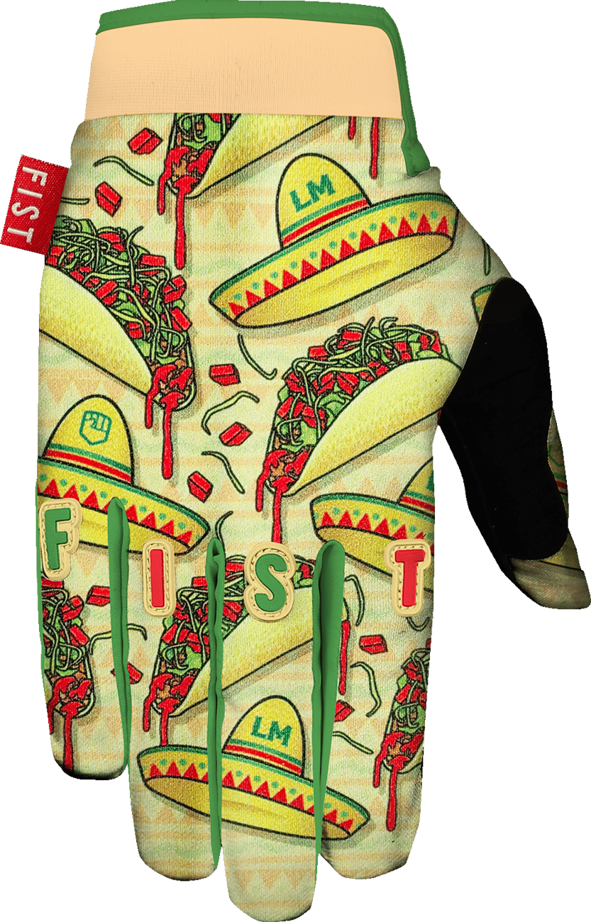 FIST HANDWEAR Youth Strapped Logan Martin Red Label Taco Tuesday Gloves (Ages 8-14)