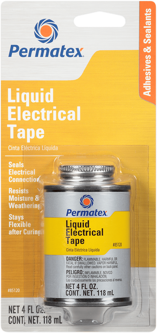 PERMATEX - 85120 - Liquid Electric Tape - 4 U.s. Fl Oz.