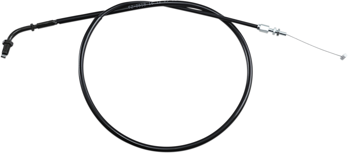 MOTION PRO - 020018 - Black Vinyl Throttle Cable - Pull - '79-'83 Honda Cb