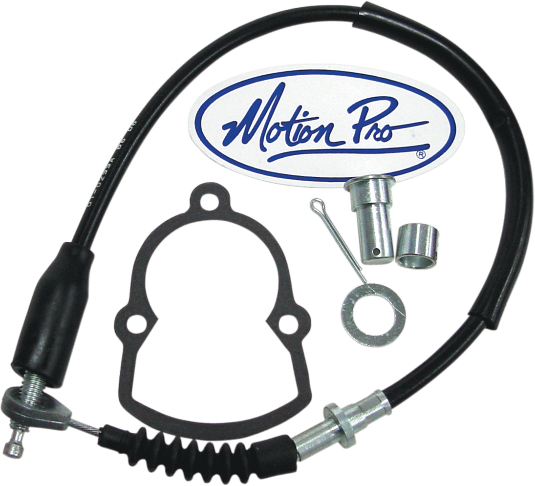 MOTION PRO Black Vinyl Rear Brake Cable Kit