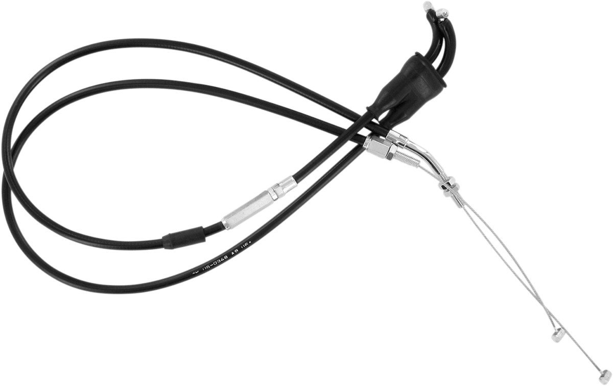 MOTION PRO - 050348 - Black Vinyl Throttle Cable - Push/Pull - '02-'03 Yzf-R1