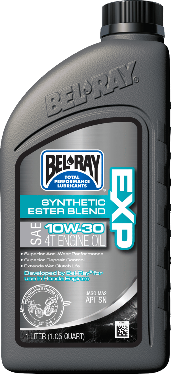 BEL-RAY - 300894150160 - Exp Synthetic Blend 4T Oil - 10W-30 - 1 L