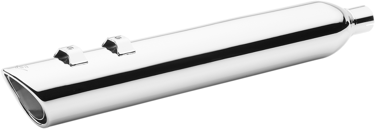 COBRA - 6106 - 909 Twin Slip-On Mufflers - 4" - Chrome - '95-'16 Bagger