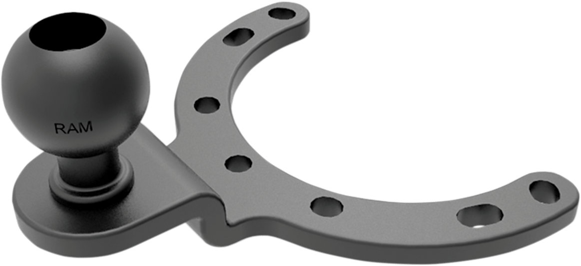 RAM MOUNTS - RAMB410U - Gas Tank Mount Base With 1" Ball - Honda/Suzuki/Yamaha