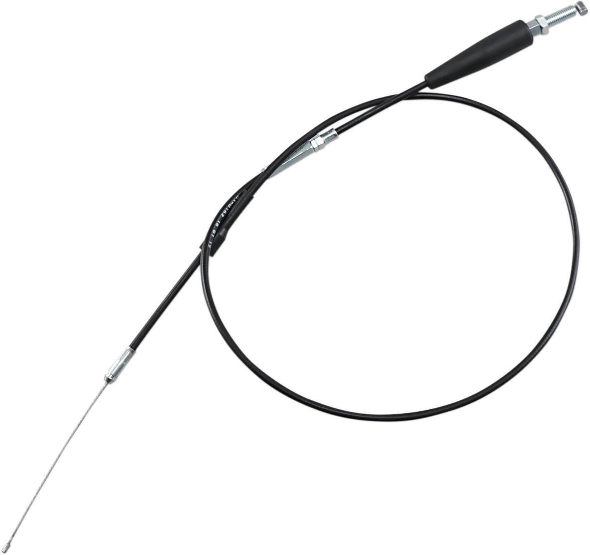 Black Vinyl Throttle Cable
