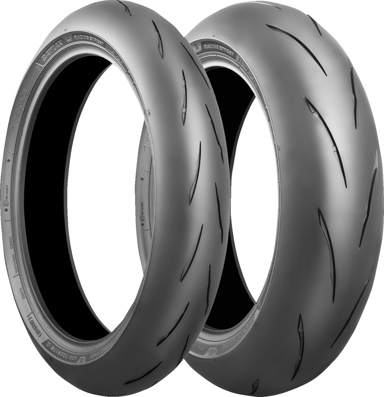 BRIDGESTONE - 21252 - Tire - Rs12 - Rear - 200/55ZR17 - 78W