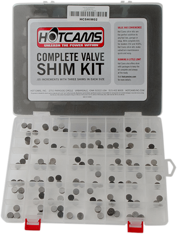 Valve Shim Kit 69PC Ktm