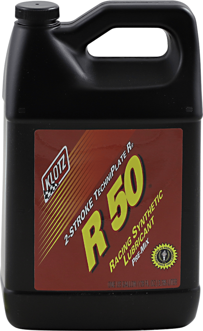 KLOTZ OIL - KL105 - R-50 Racing Techniplate® Synthetic Premix 2-Stroke Oil - 1 U.s. Gal.