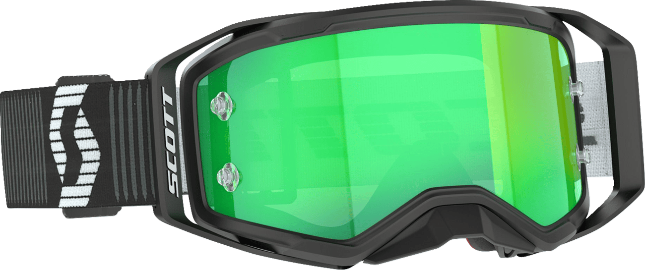 SCOTT - 4214711007279 - Prospect 2.0 Goggle - Black/White - Green Chrome Works Lens