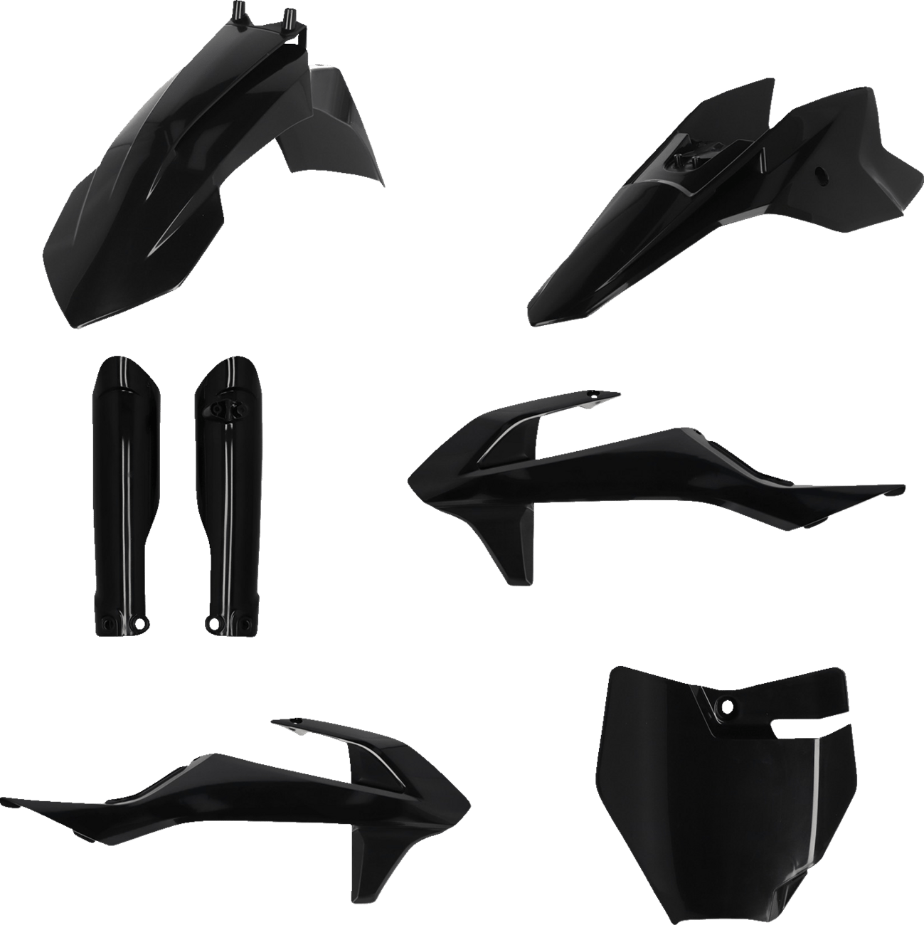 ACERBIS - 2980580001 - Full Body Kit - Black - Gas Gas | Ktm - Mc | Sx '16-'24