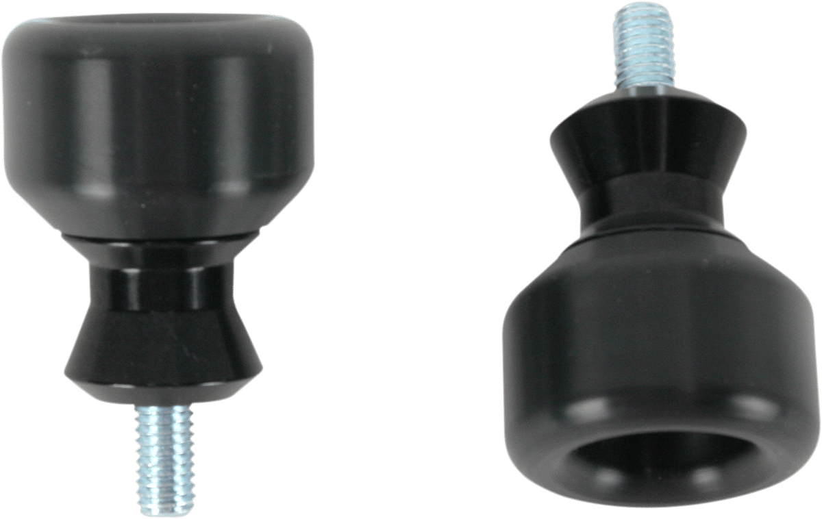 Swingarm Spools 8MM Blk Apr/Duc/Hon/Suz