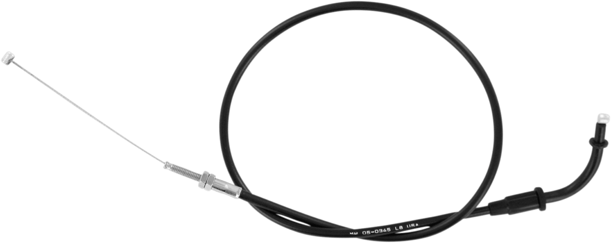 MOTION PRO - 050345 - Black Vinyl Throttle Cable - Push - '03-'09 Yzf-R6