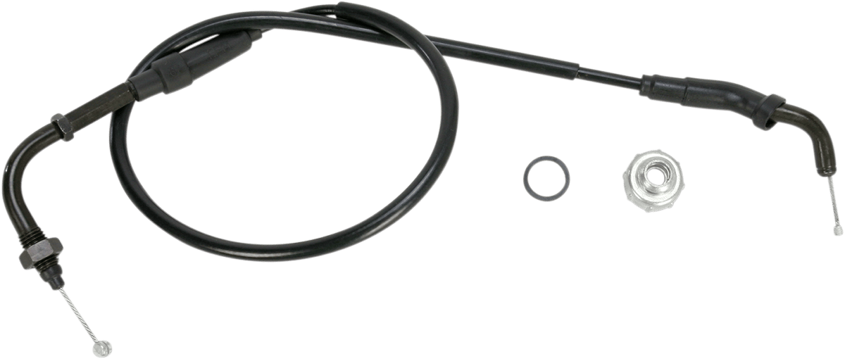 Black Vinyl Throttle Cable