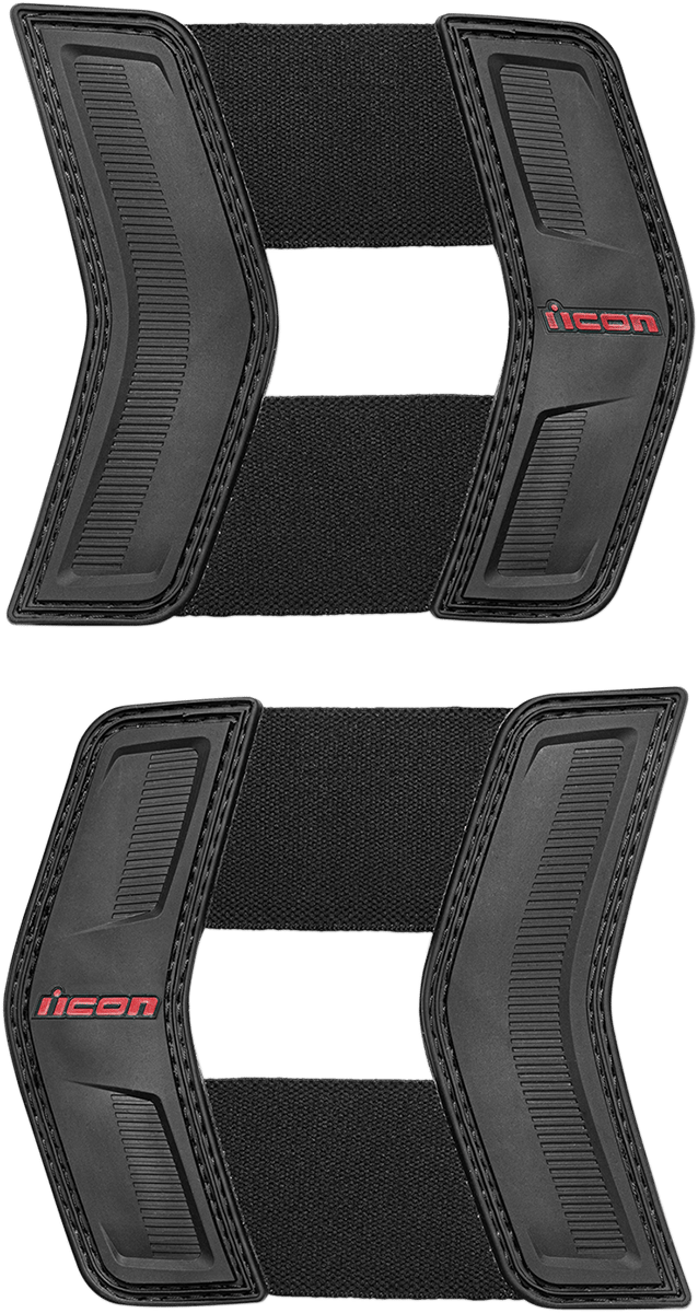 ICON - 27010674 - Field Armor Stryker™ Vest Waist Straps - Black/Red