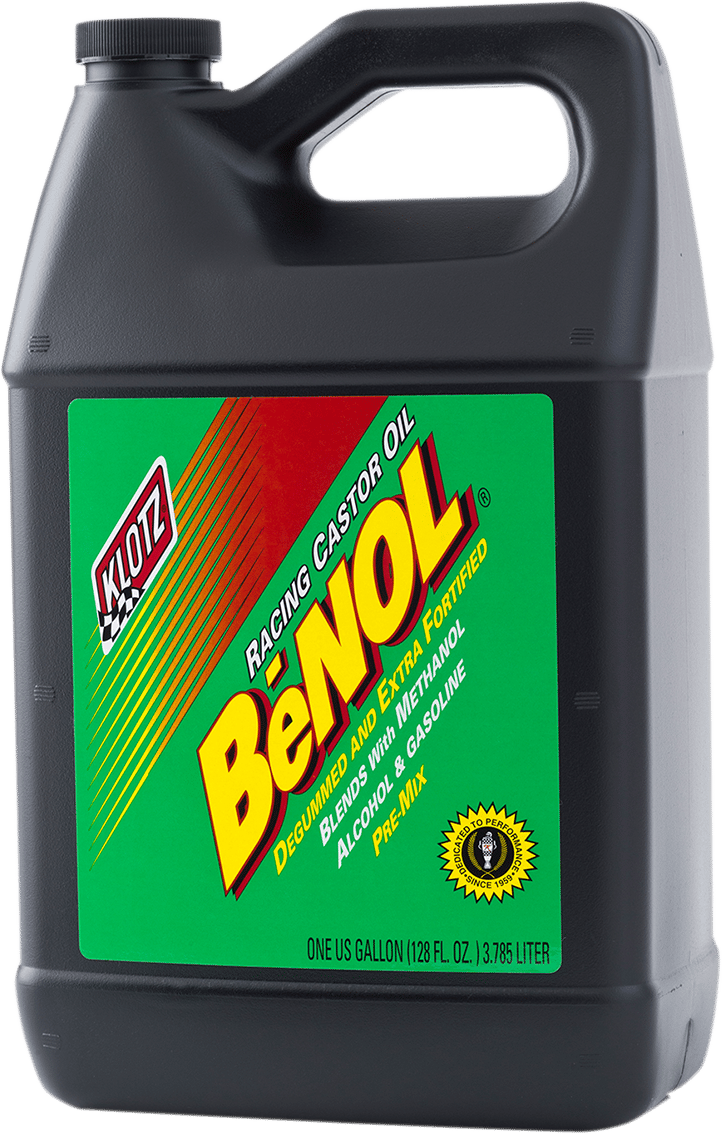 KLOTZ OIL - BC171 - Benol® Racing Premix 2-Stroke Castor Oil - 1 U.s. Gal.