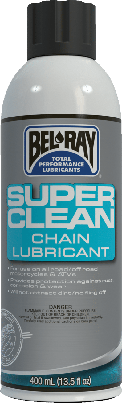 BEL-RAY - 99470A400W - Super Clean Chain Lube - 400ML - Aerosol