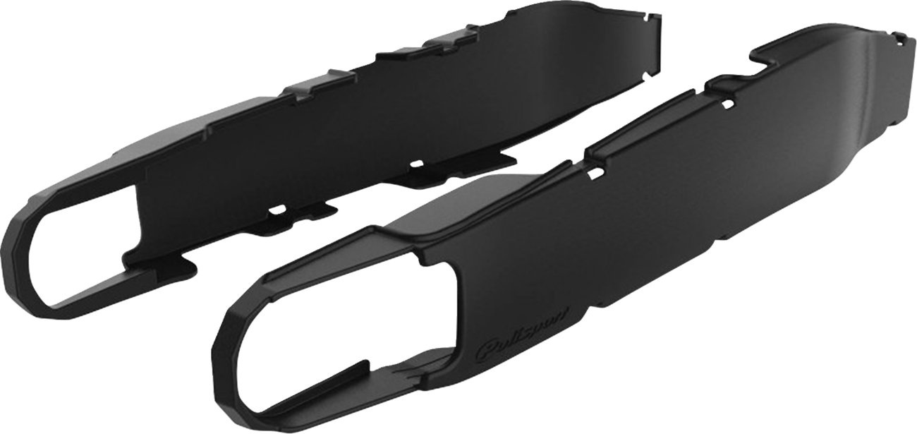 POLISPORT - 8986100001 - Swing Arm Guard - Sherco - Black