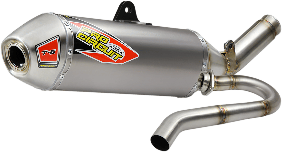 PRO CIRCUIT - 0111945GX - T-6 Titanium Exhaust System