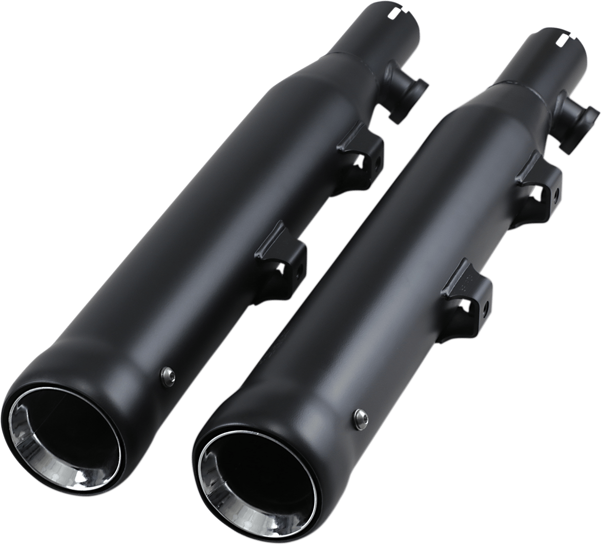 COBRA - 6085RB - Neighbor Hater Slip-On Mufflers - 3" - '04-'13 Xl - Black