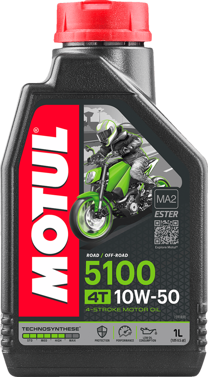 MOTUL 5100 4T Synthetic Blend Four Stroke Engine Oil