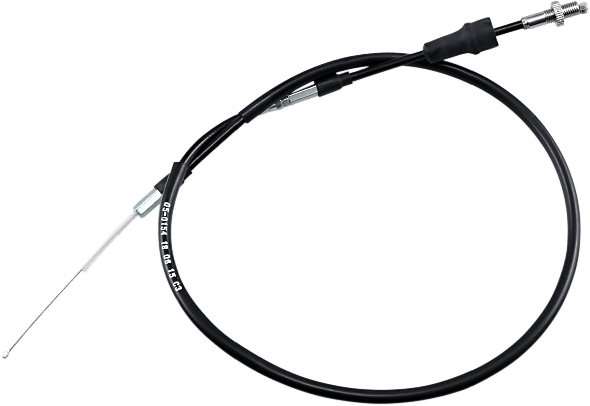 MOTION PRO - 050154 - Black Vinyl Throttle Cable - Pull - '93-'05 Yamaha ATV